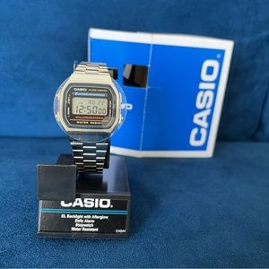 NWT Casio Collection Unisex Adult Watch - Silver